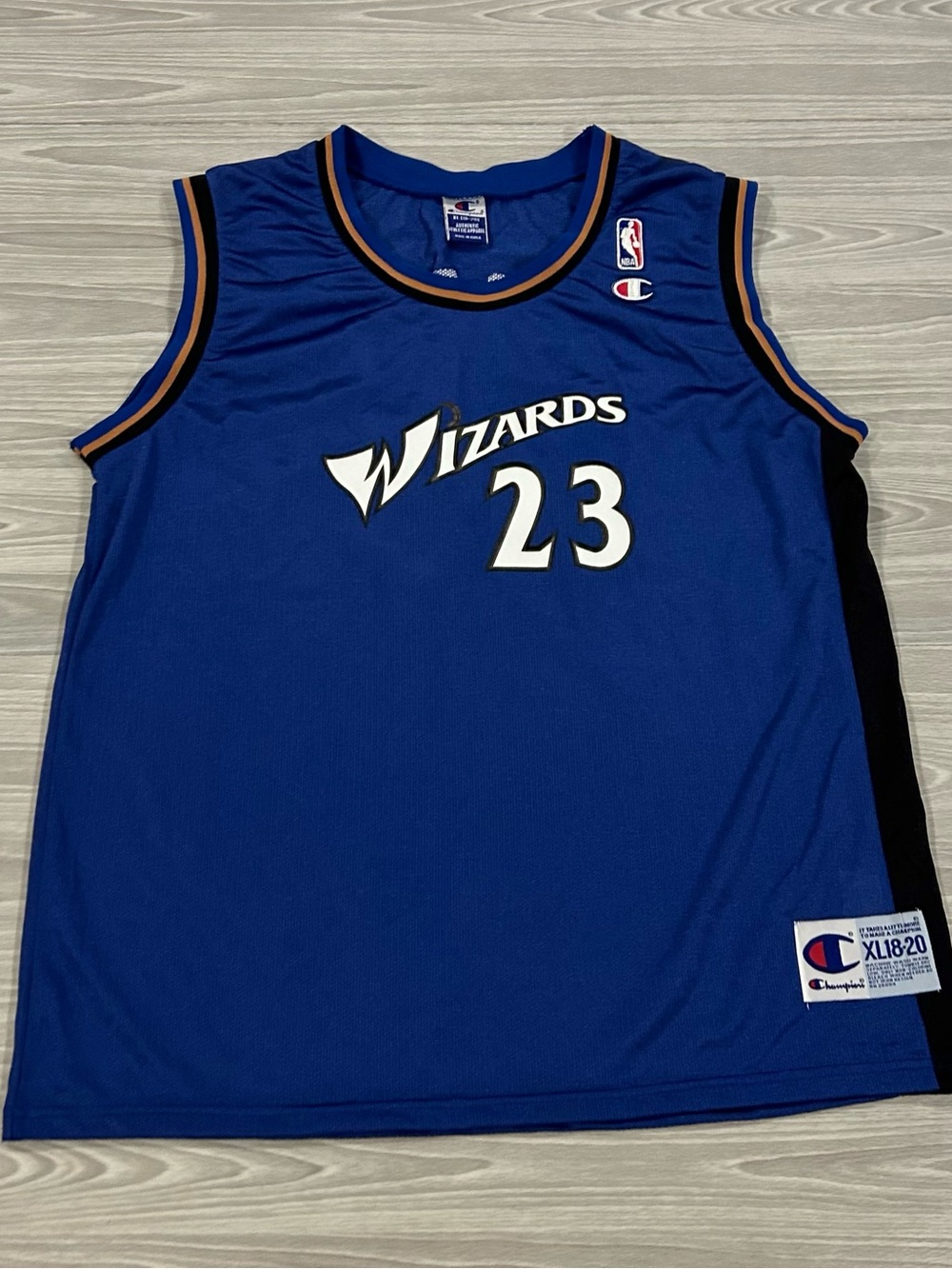 Vintage Champion Washington Wizards #23 Michael Jordan Jersey NBA Youth XL 18-20